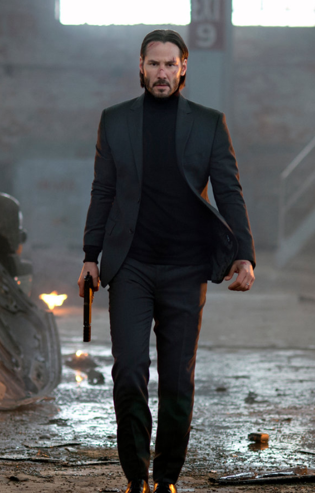 Keanu Reeves delivers brutal fight sequences and slick action as a retired hitman on a relentless quest for revenge.