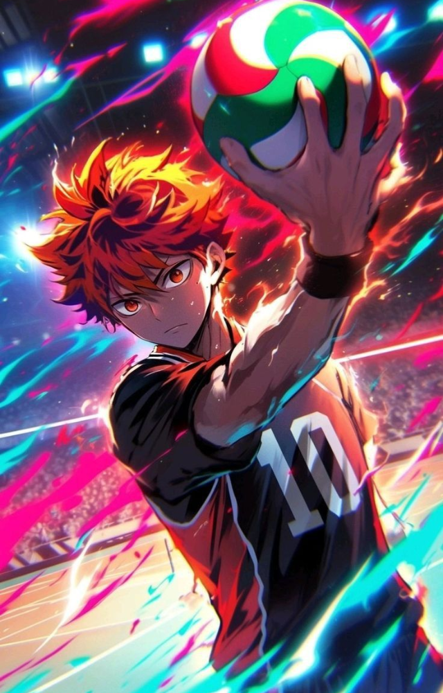 A dreamer with no advantages except hard work and heart—Hinata embodies every underdog`s spirit.
