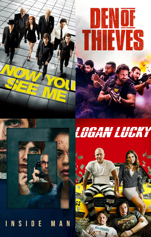 Epic Heist Thrillers With Wild Escapes