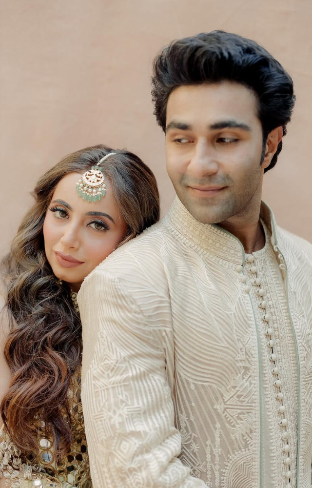 The duo looked stunning as they celebrated their mehendi ceremony surrounded by loved ones.