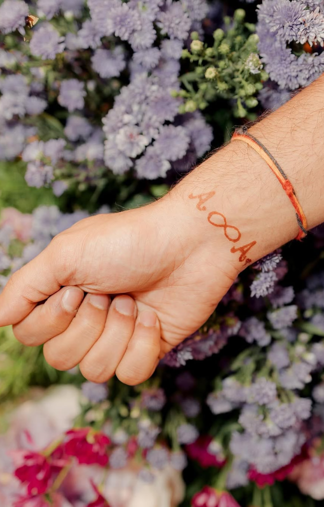 The soon-to-be-married couple shared heartwarming pictures from their mehendi event.