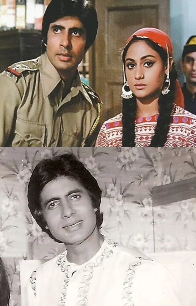 His role in ‘Zanjeer’ (1973) established him as the “Angry Young Man” of Bollywood.