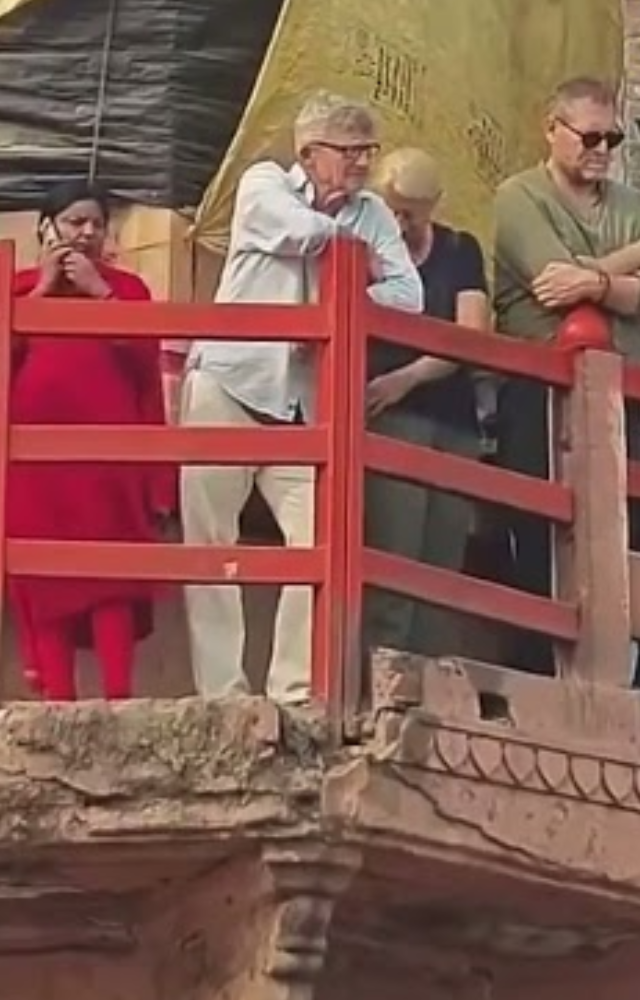 Speculations arise as reports suggest Bill Gates may have visited Kashi recently.