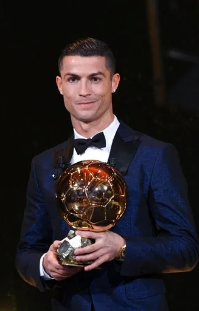 With five Ballon d’Or awards, Ronaldo’s excellence and consistency place him among football’s greatest legends.