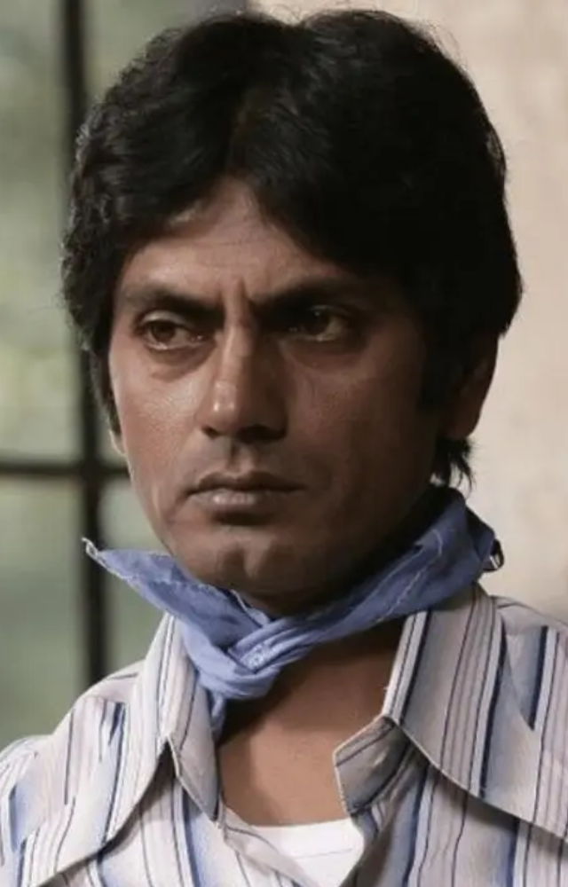 Nawazuddin’s breakout performance as Faizal Khan became iconic for its intensity, wit, and raw energy—cementing his place in Bollywood.