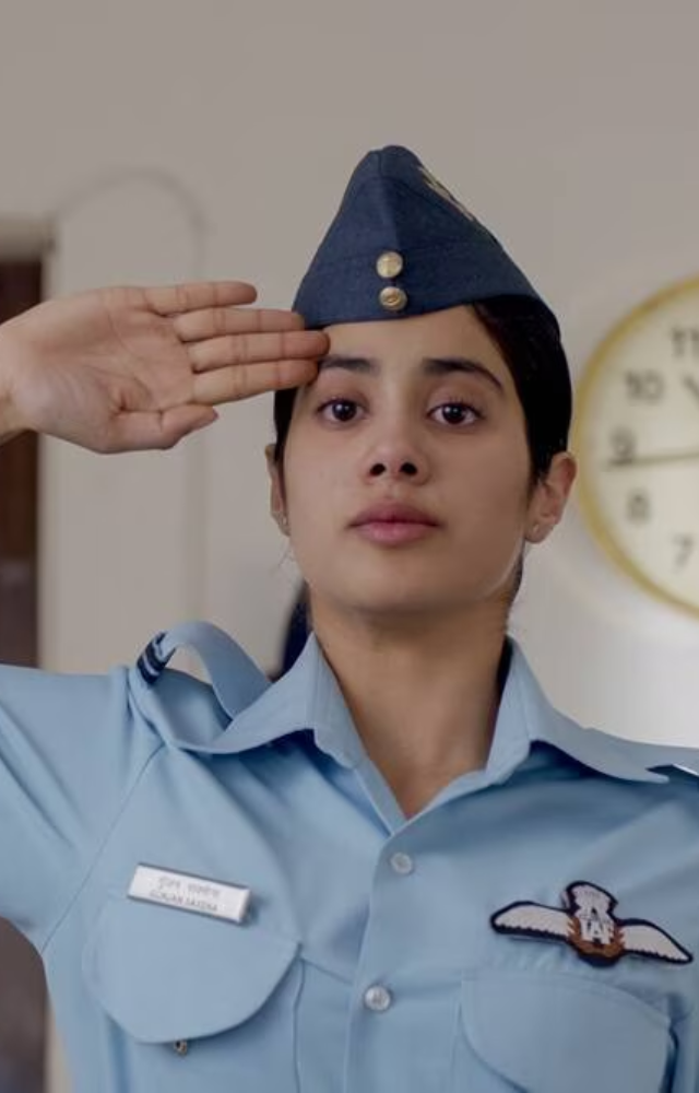 She impressed as the fearless IAF pilot Gunjan Saxena, earning praise for her strong performance.