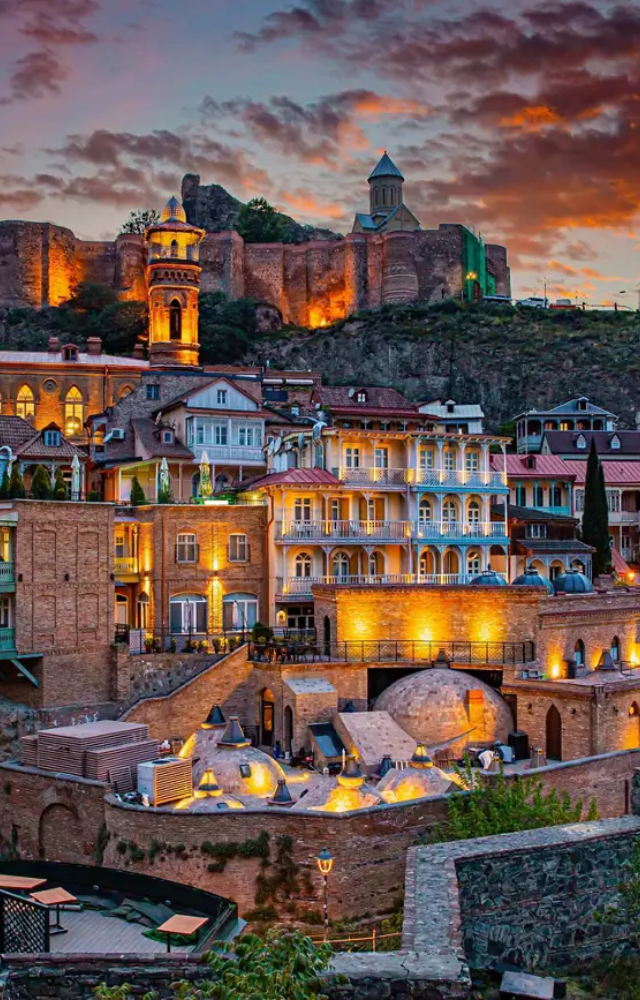 Europe meets Asia in Georgia—stunning mountains, warm locals, and low costs. Home to the world’s oldest wine culture.
