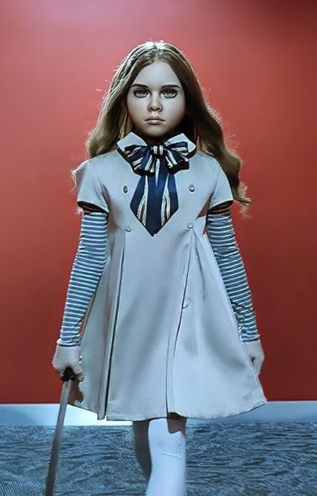 A chilling blend of horror and AI gone wrong, this film redefines creepy dolls for a new generation.