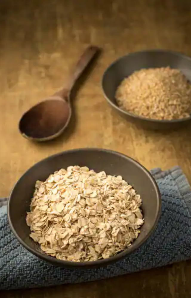 A bowl of oatmeal provides slow-releasing energy, keeping kids active and attentive throughout the day.