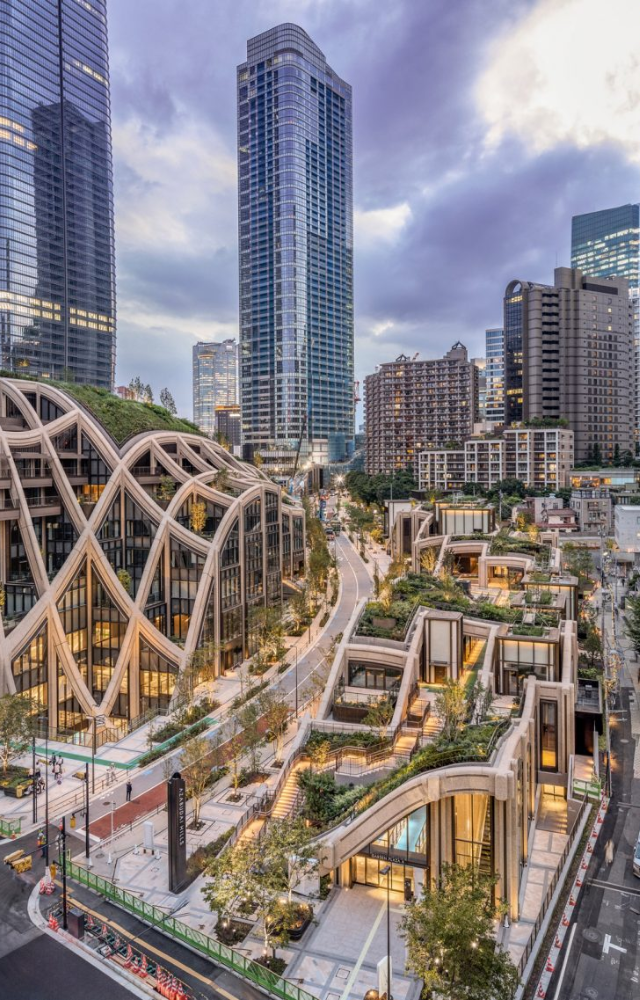 A futuristic skyline meets Zen-inspired design in Tokyo, where ancient temples coexist with cutting-edge towers.