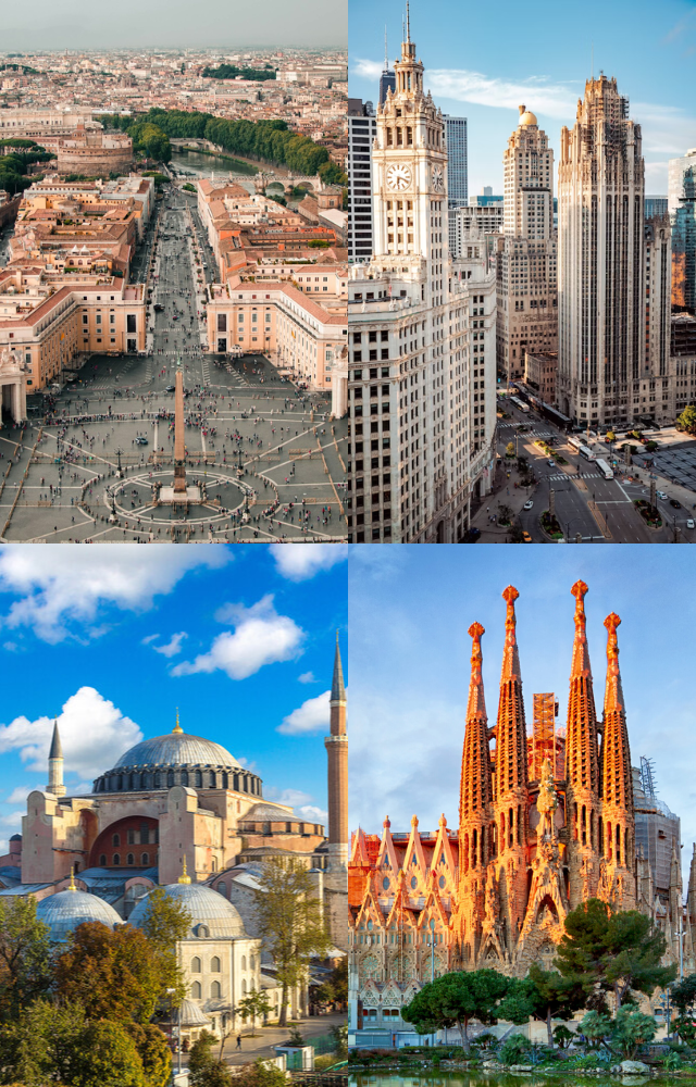 Cities with Iconic Architecture