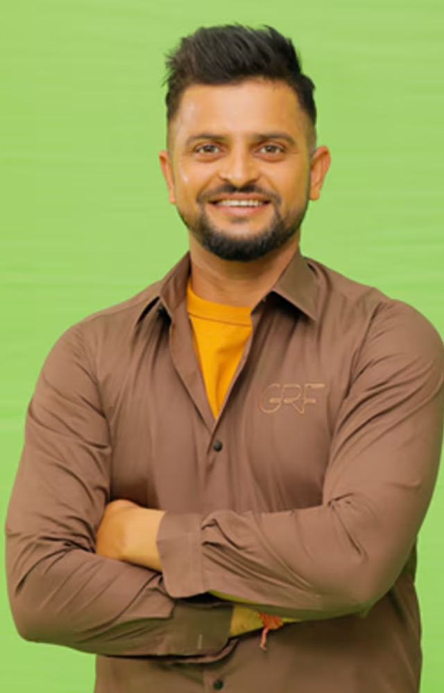 The former Indian batsman made his acting debut in the Tamil movie Spy. Charming both on the pitch and on the screen!
