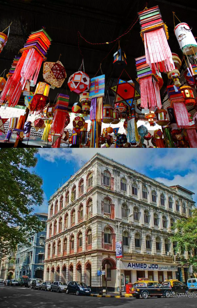 Shop at Colaba Causeway for unique handmade crafts and festive decor, blending tradition with modern flair.