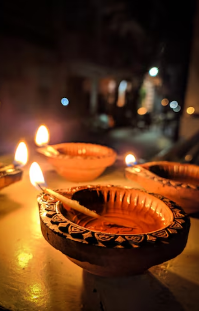 Discover the deeper significance of diyas, symbolizing the victory of light over darkness and inner spiritual awakening.