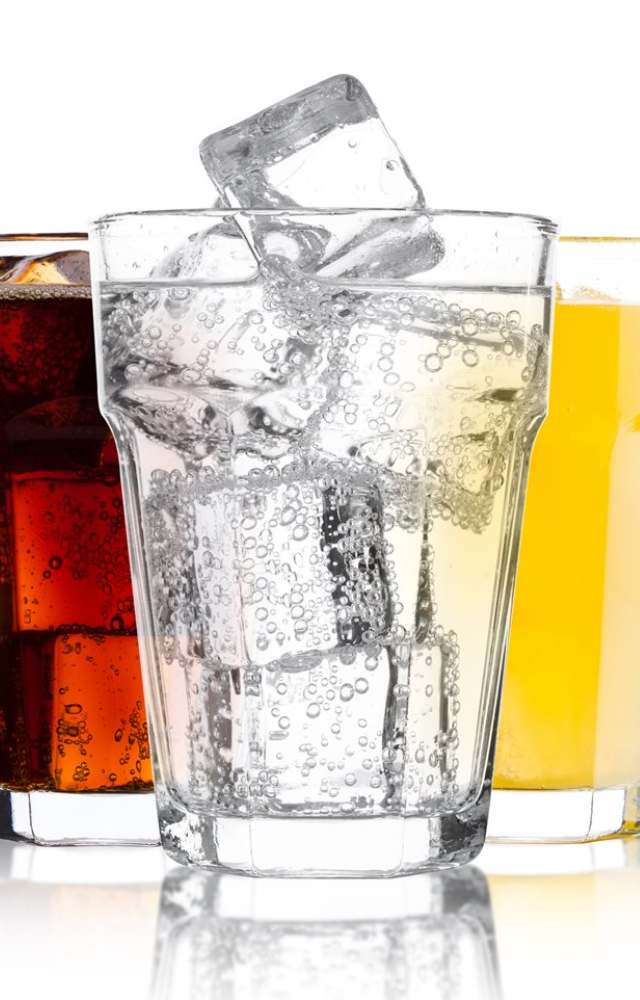 Soft drinks, fruit juices, and energy drinks can spike blood sugar levels quickly.