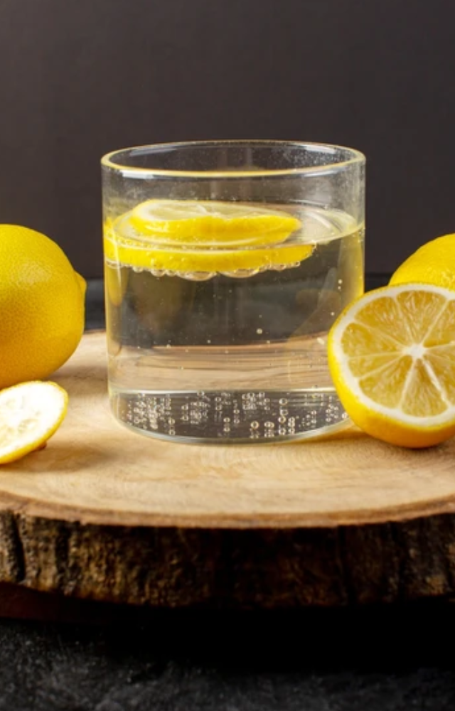 Start your day with a glass of warm lemon water—great for digestion and a gentle energy lift without the caffeine.