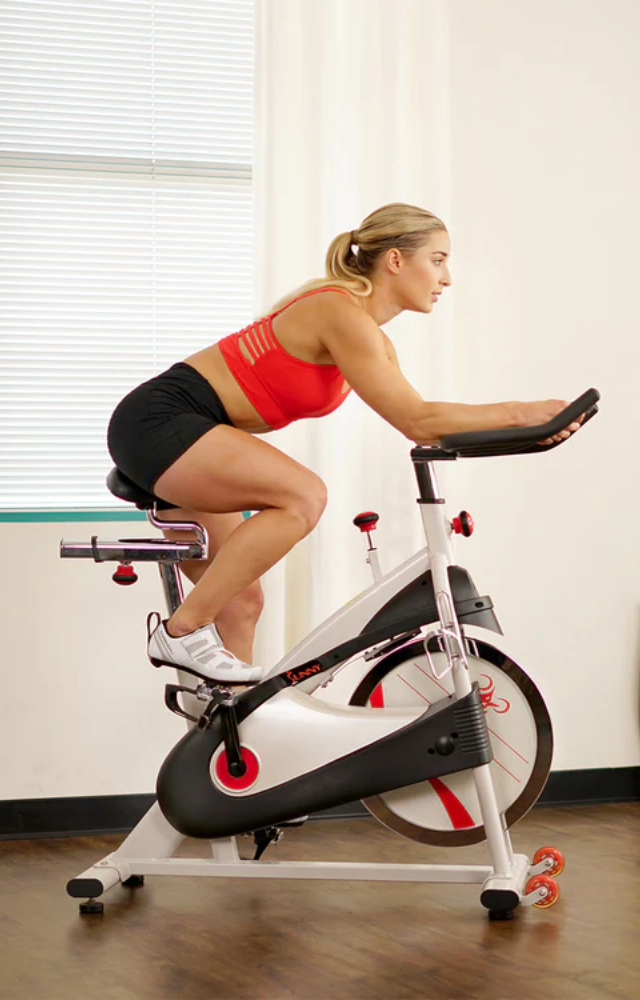 Cycling strengthens your legs and boosts endurance, making it a great way to shed calories fast.