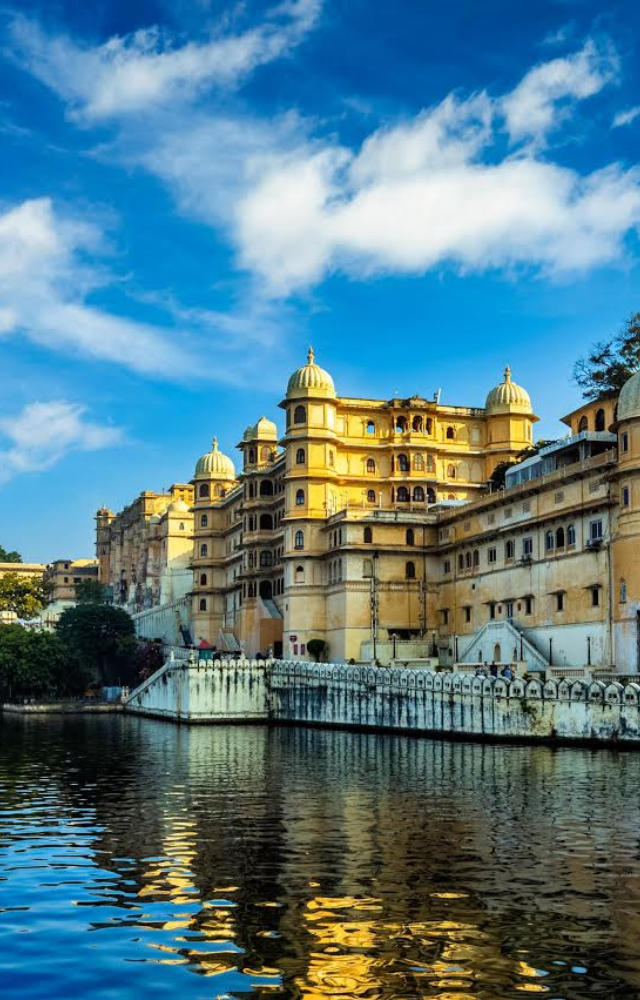 Udaipur’s stunning lakes, grand palaces, and charming streets offer a romantic European feel.