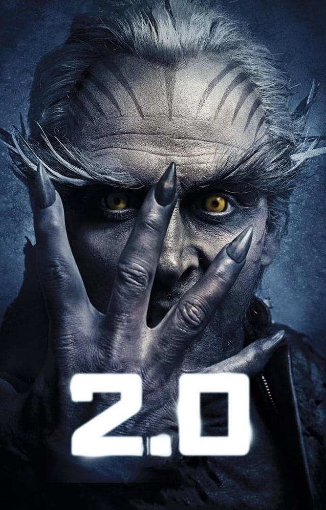 A high-budget sci-fi spectacle starring Rajinikanth and Akshay Kumar, known for its groundbreaking effects.