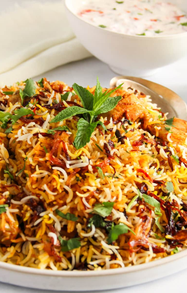 No Eid feast is complete without aromatic biryani, packed with fragrant spices and tender meat. A true festive favorite!