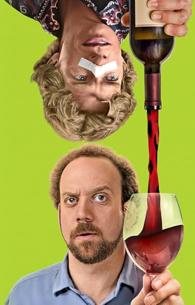 A hilarious and emotional journey through California’s wine country that critiques midlife crises and pretentious wine culture.