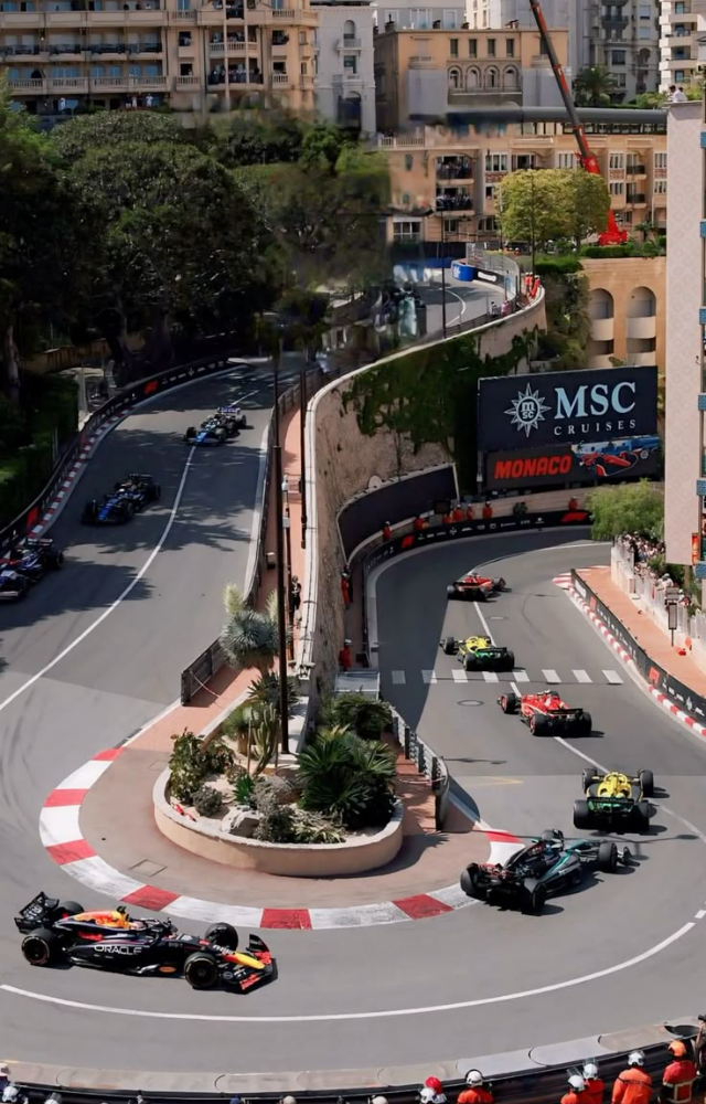 Race through luxury yachts, cliffside views, and the sparkling Mediterranean in the most glamorous setting on the F1 calendar.
