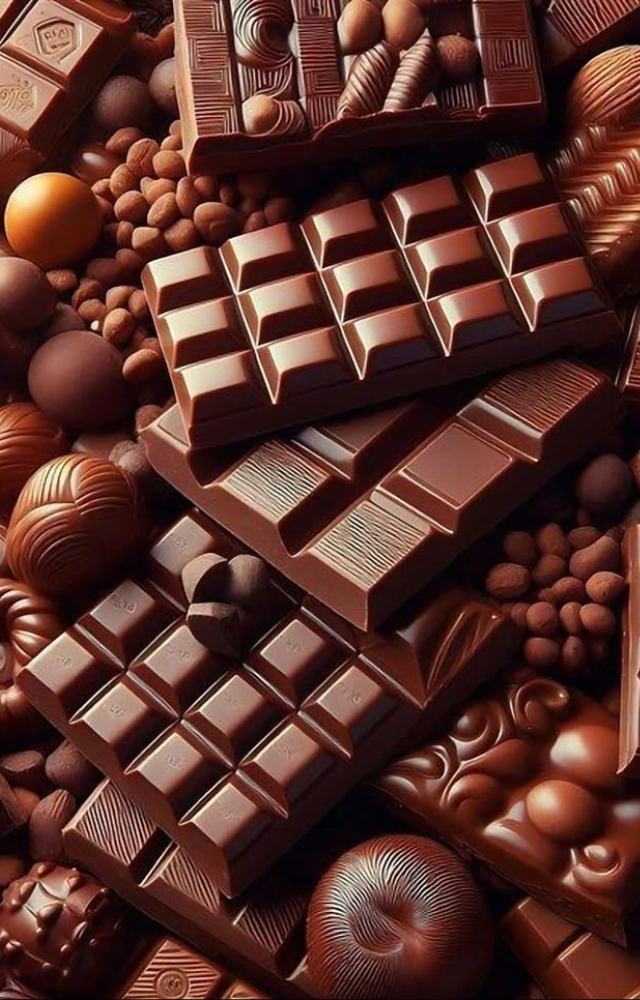 Contains both caffeine and theobromine, which can increase heart rate and keep your brain alert longer than you`d want.
