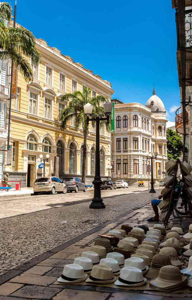 Known as the “Venice of Brazil,” Recife’s colorful streets and canals offer a lively cultural experience.