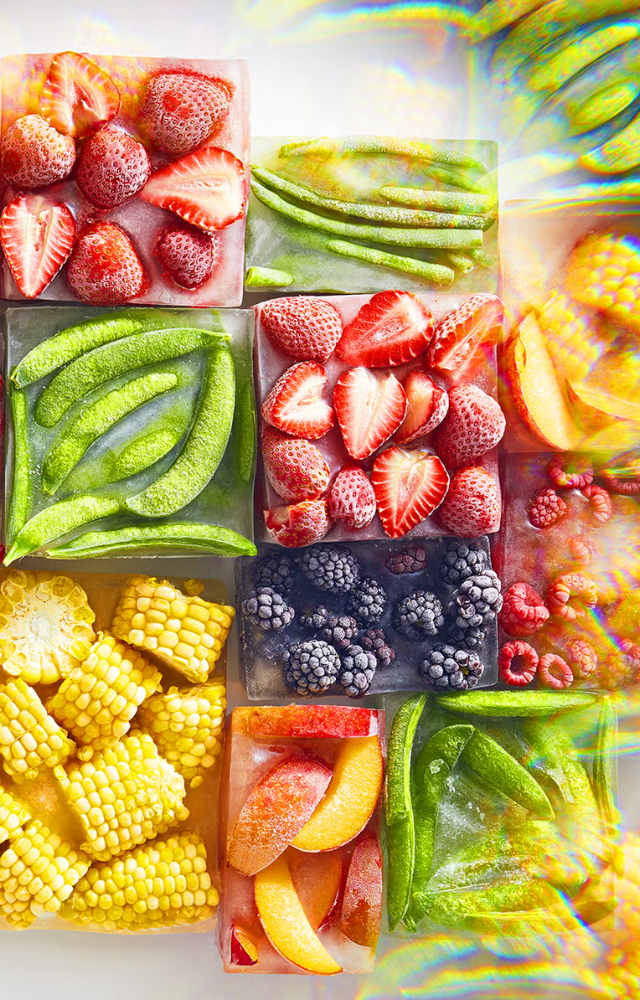 Chop and freeze ripe bananas, berries, and mangoes. Perfect for smoothies and reduces waste too!
