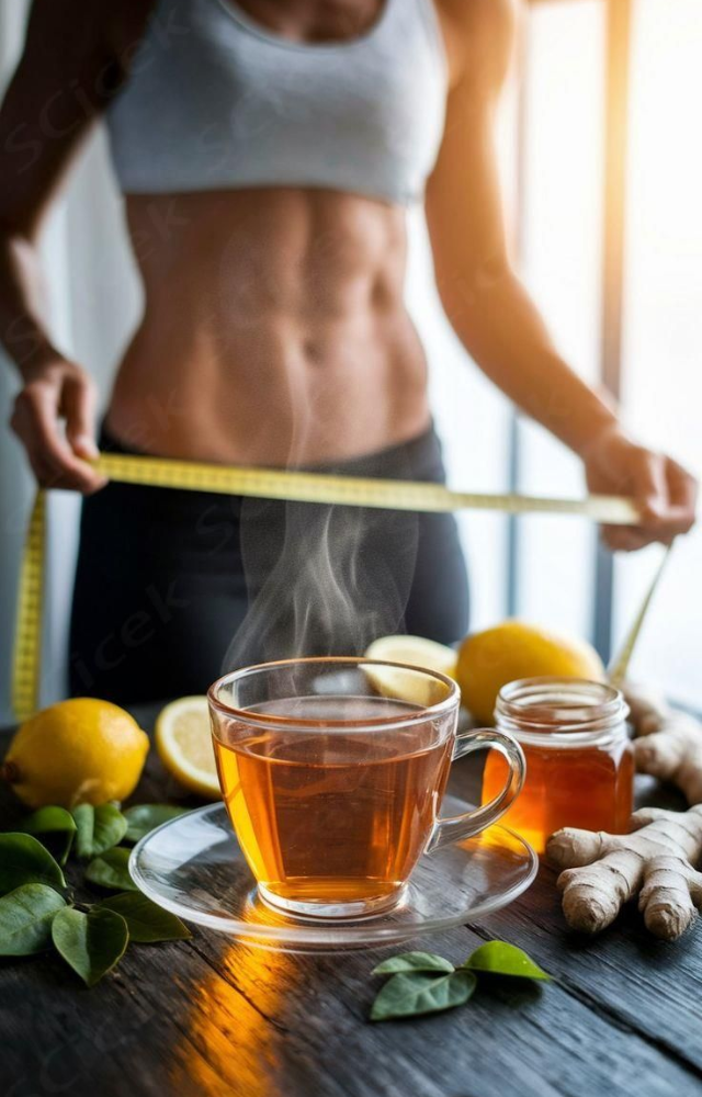 Green tea helps increase fat burning and metabolic rate, supporting weight loss naturally.
