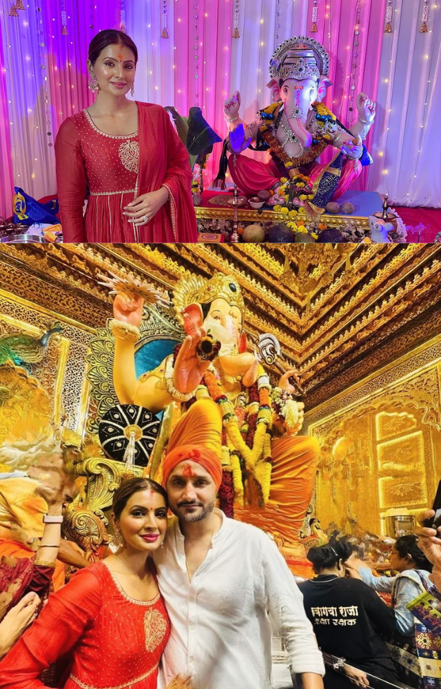 Ganesh Chaturthi with Harbhajan Singh