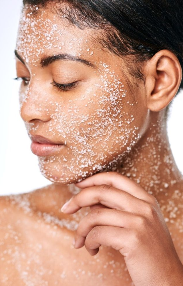 Too much exfoliation strips the skin’s natural barrier, leading to irritation, redness, and dryness.

