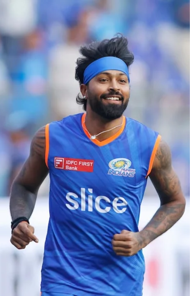 Hardik Pandya, a rising cricket star from Baroda, began his career at a young age.