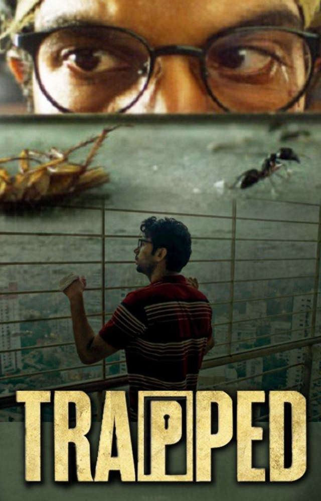 Rajkummar Rao’s intense acting keeps you on edge in this tale of a man locked in an isolated apartment.