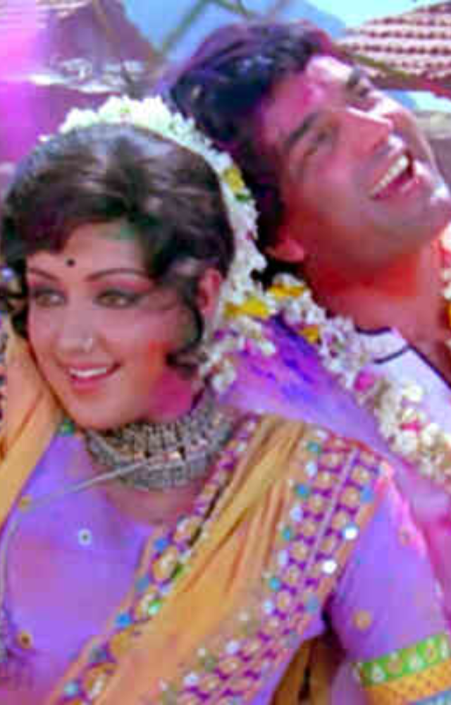 This evergreen hit from Sholay sets the perfect festive mood for a colorful Holi bash.