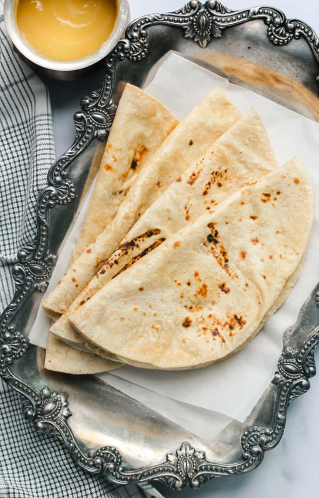 This soft, puffed roti is a staple in Indian homes and pairs beautifully with light curries and dals. Light, healthy, and simple.