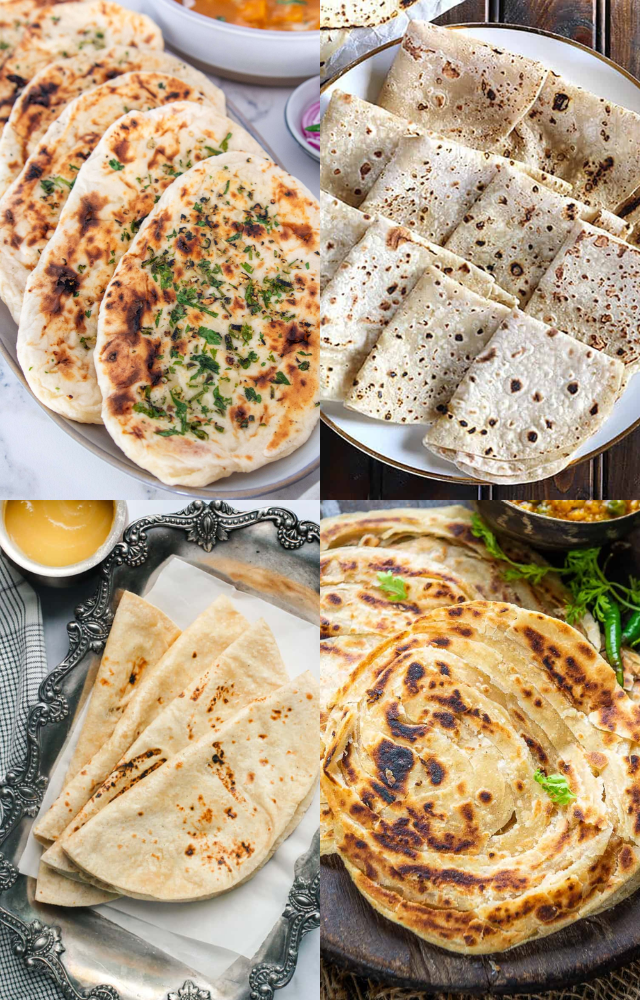 Indian Flatbreads to Pair with Curry
