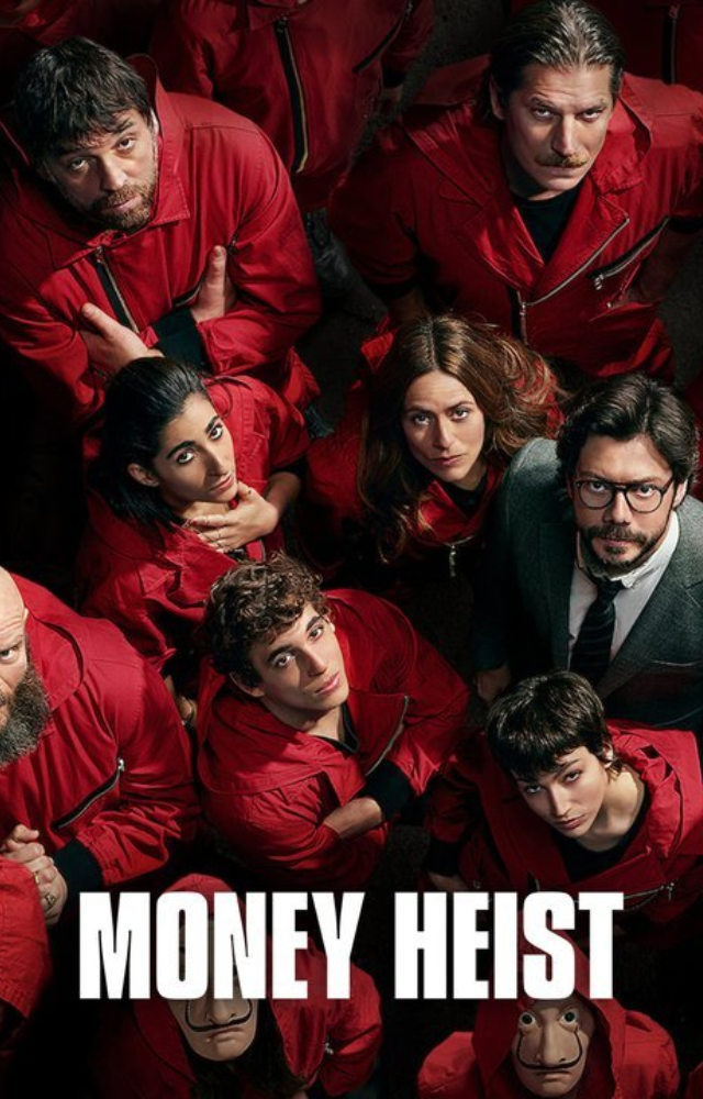 The global phenomenon that redefined the heist genre. Join the Professor and his team as they take on the Royal Mint of Spain in a meticulously planned robbery.