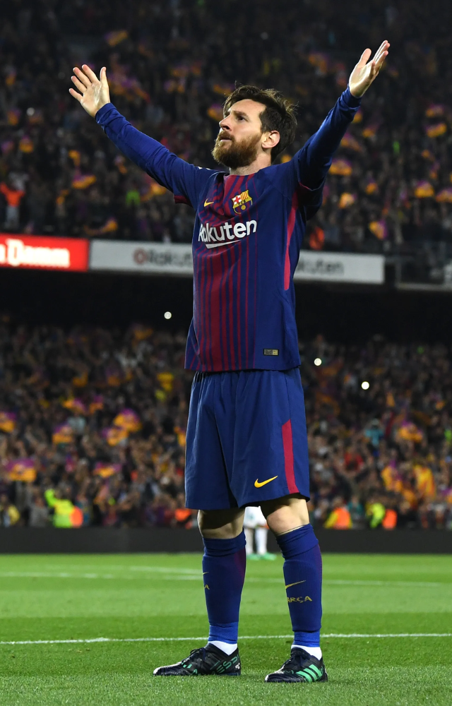 A true legend, Messi broke records and brought countless titles, leaving an unmatched legacy.