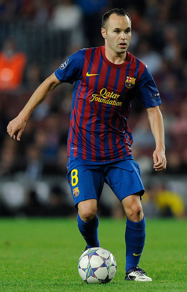 Iniesta’s magical performances and clutch moments made him a fan favorite.
