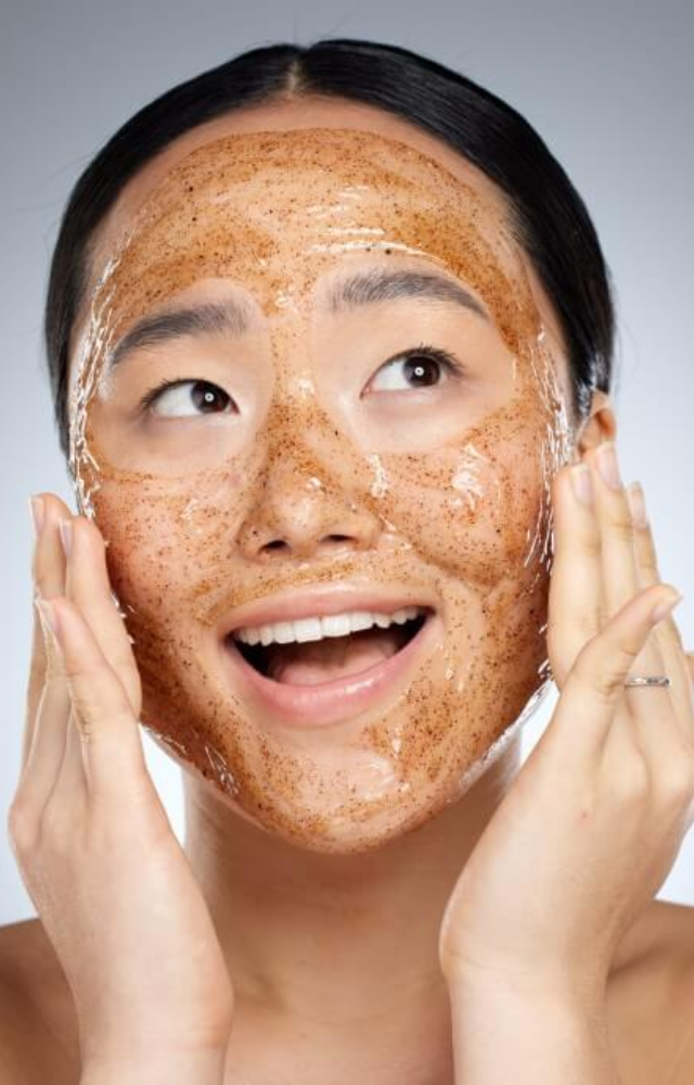 Exfoliate once or twice a week with a gentle scrub or chemical exfoliant to remove dead skin cells and brighten your complexion.
