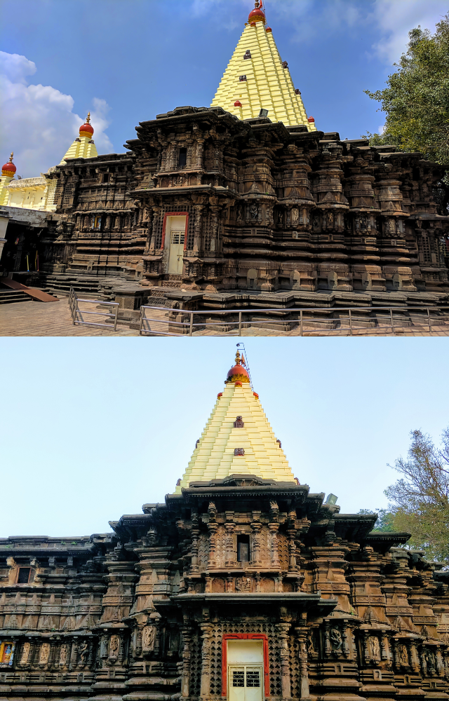A historic temple dedicated to Goddess Ambabai draws pilgrims from across India.