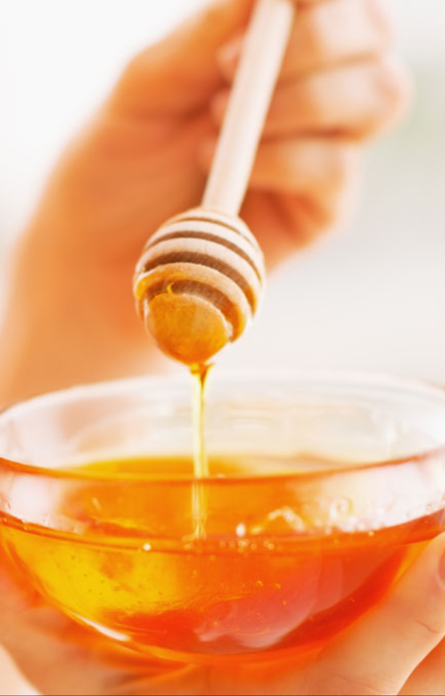 Apply raw honey as a face mask to hydrate and brighten dull skin—nature’s sweet glow booster!