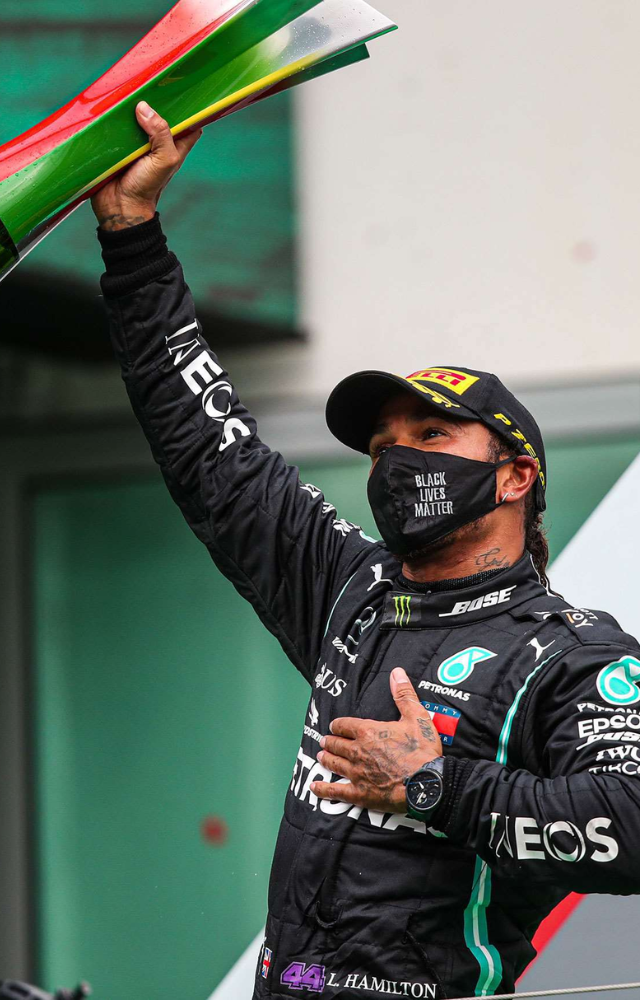 Beyond racing, Lewis is a vocal advocate for environmental sustainability, supporting initiatives to combat climate change.
