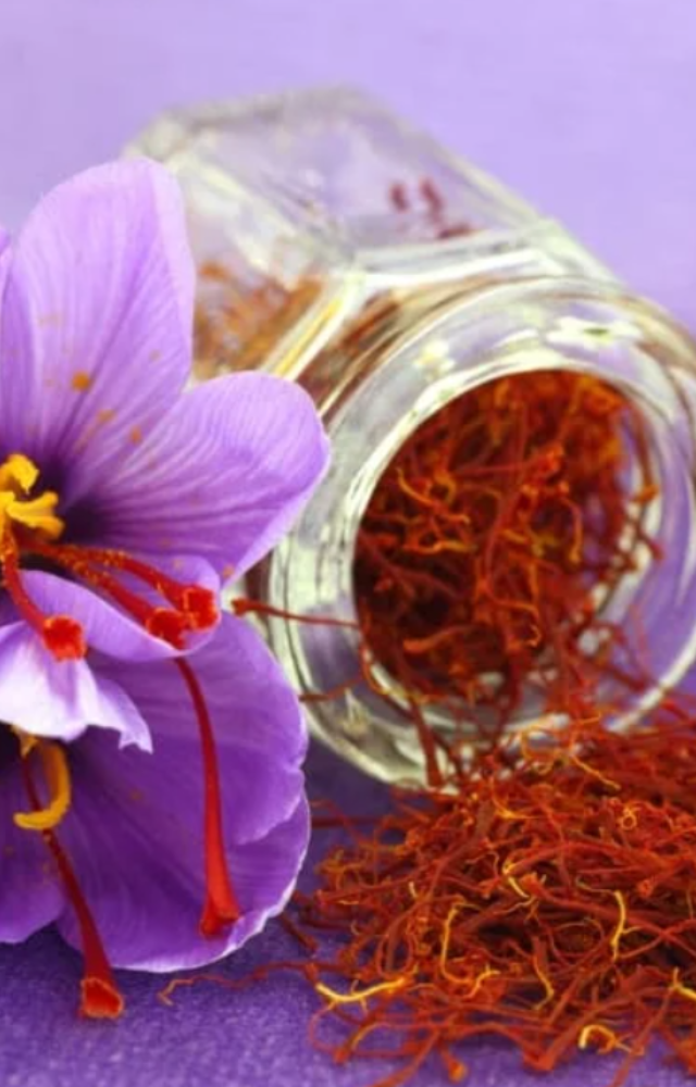 The world’s costliest spice, hand-harvested from crocus flowers. It takes 75,000 flowers to make just one pound!
