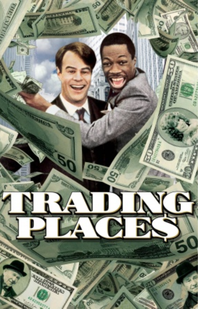 Two rich brokers swap a street hustler’s life with a businessman’s, leading to hilarious chaos and commentary on wealth, greed, and society.