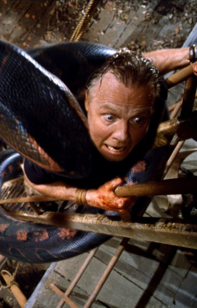This jungle-set thriller pits humans against a giant snake—and delivers serious scares with every coil.