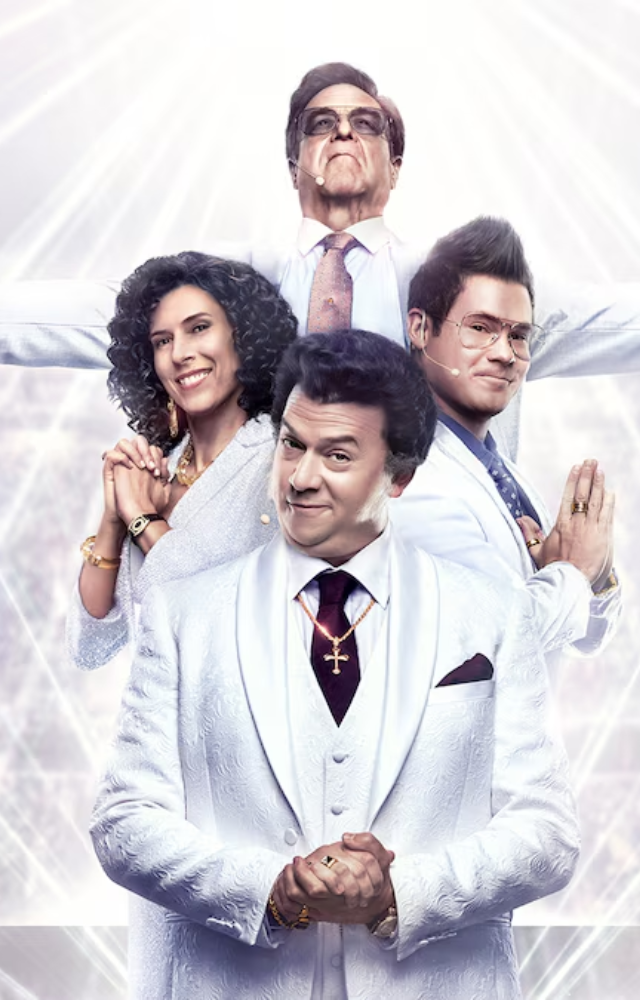 This dark comedy showcases a dysfunctional, money-driven family of televangelists. With power, greed, and betrayal, their lives are anything but holy.