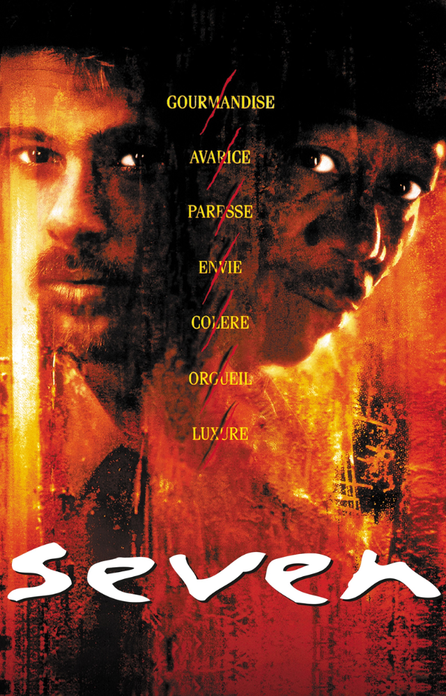 A gritty detective story where a pair of cops hunt a killer inspired by the seven deadly sins.