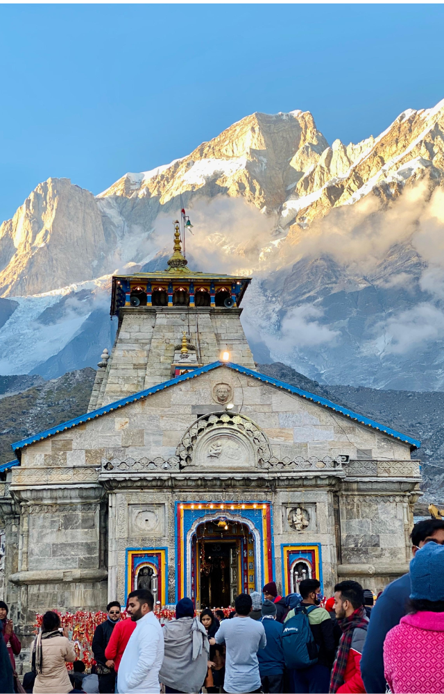 One of the 12 Jyotirlingas, nestled in the Himalayas, Kedarnath is a sacred pilgrimage site. Its spiritual aura and breathtaking views make it a must-visit.